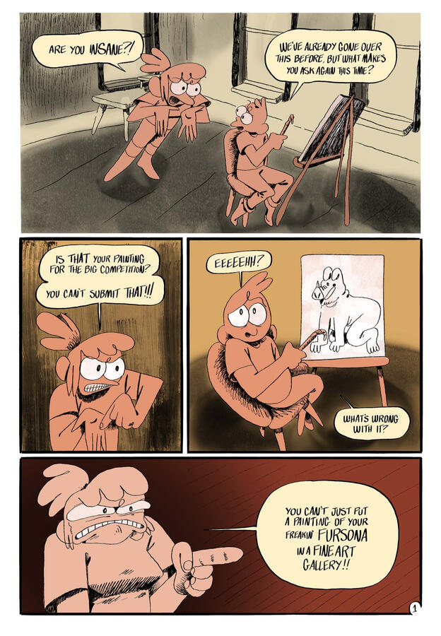 A Conversation About Loplop page 1